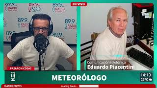 Eduardo Piacentini, meteorólogo | Pasaron Cosas