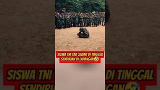 Download Lagu TAK SADAR DITINGGAL SENDIRIAN DI TENGAH LAPANGAN🤣 #tni #tniad #kopassus #kopasgat #tnicintarakyat MP3