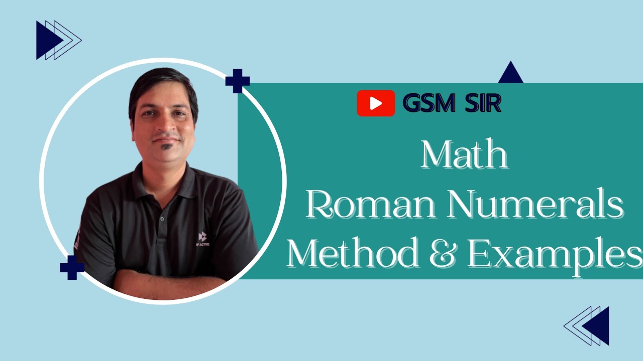Roman Numerals || method | Rules | Examples - YouTube