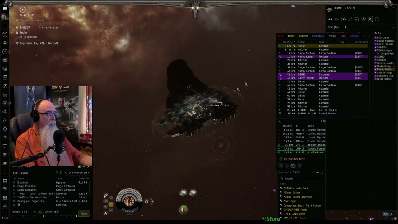 Mining In Null - EVE Online 3019