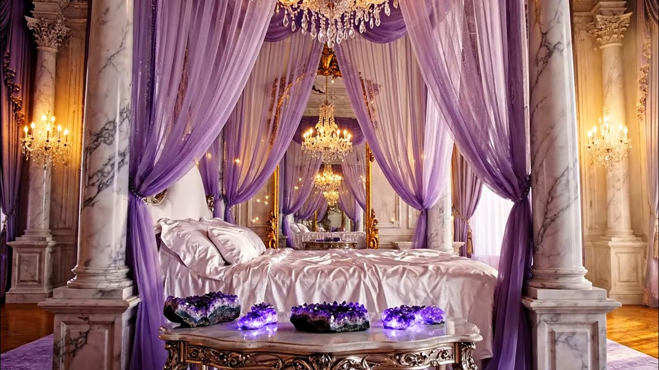 Stunning Purple Royal Mansion