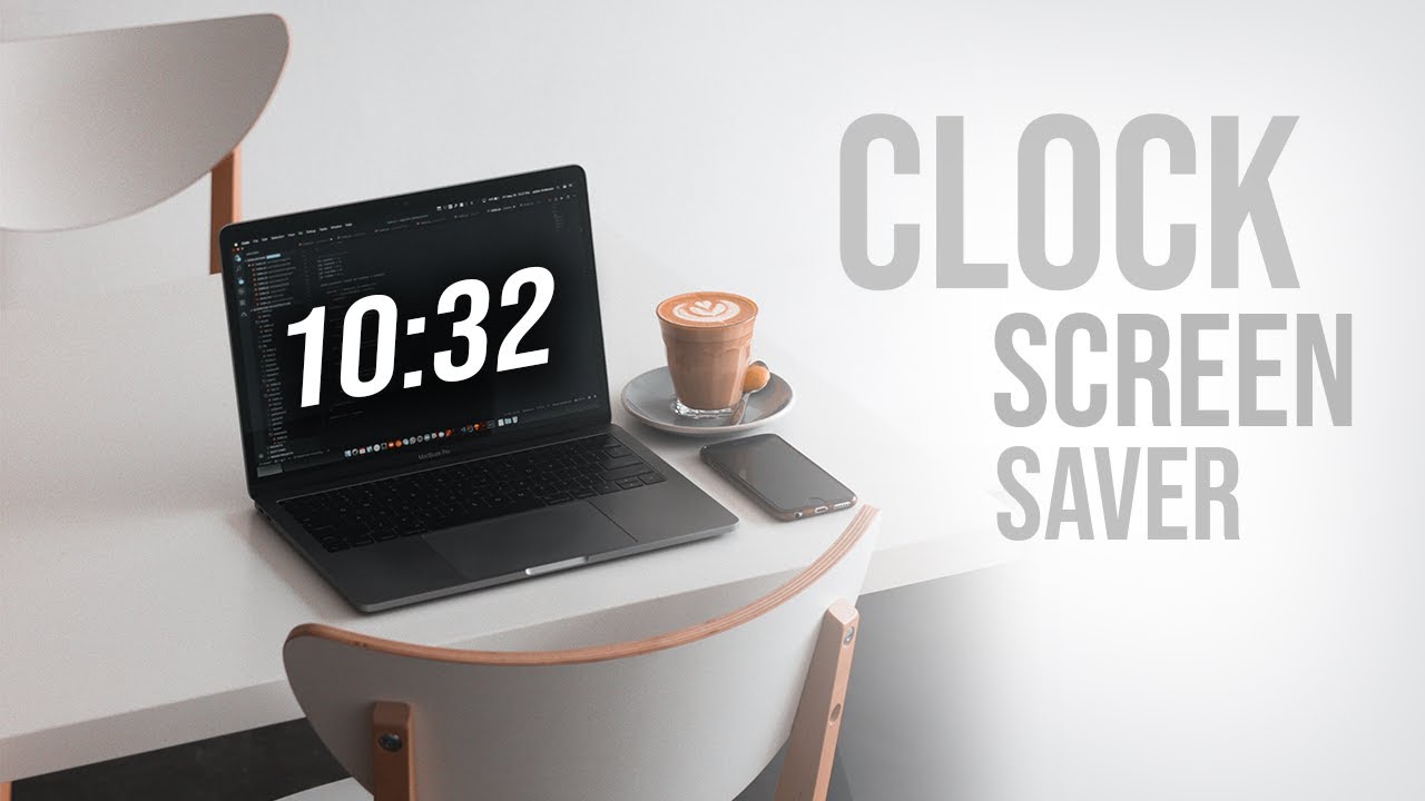 10 Best Mac Clock Screensavers for Your Apple Setup  Gridfiti  Screen  savers Clock screensaver Clock