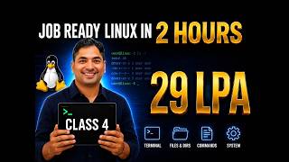 Learn Linux in 2 Hours | DevOps Interview Secrets for 29+ LPA Jobs | Class 4 screenshot 3