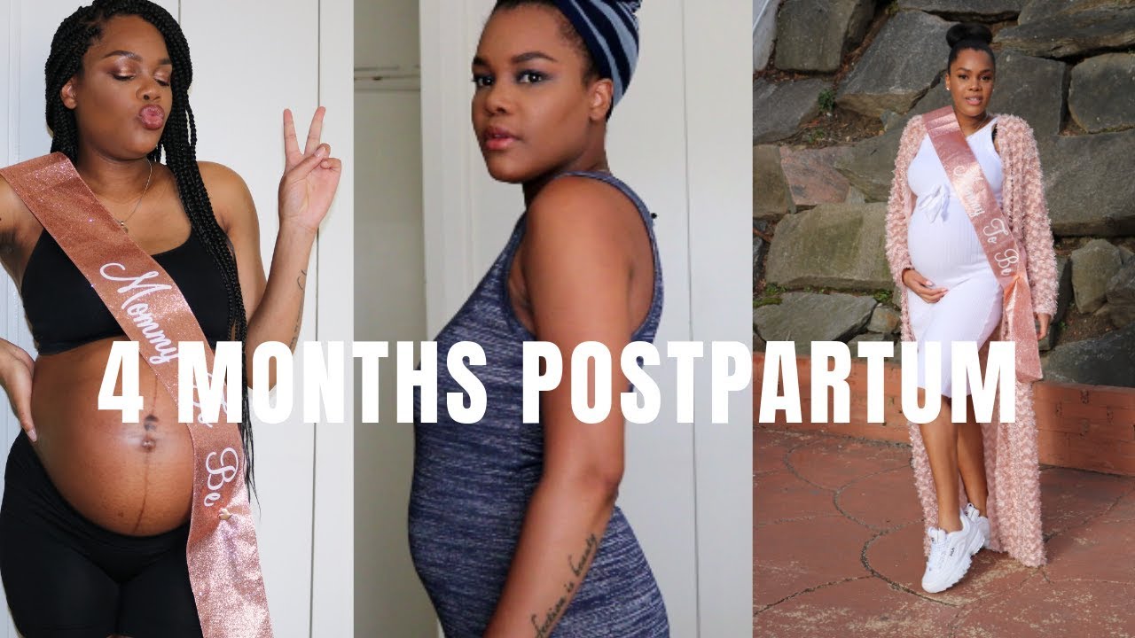 4 MONTHS POSTPARTUM UPDATE | Did I "Snap Back"? | Shackeria B.