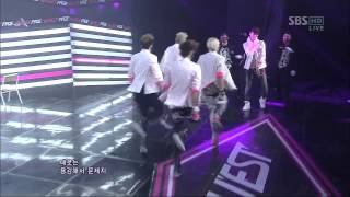 NU'EST [I'm Sorry / FACE] @SBS Inkigayo Популярная песня 20120318