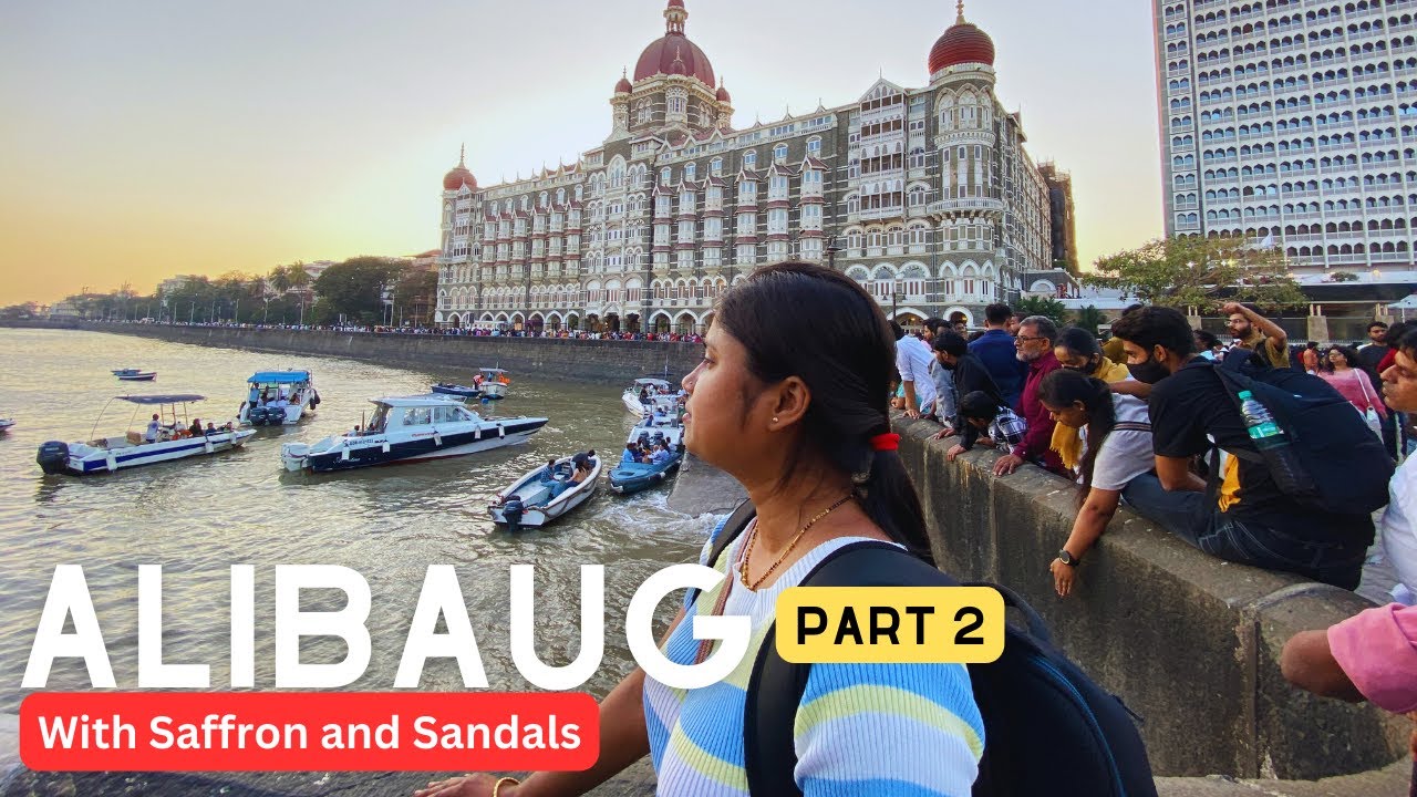 Alibaug Beach and Kolaba Fort | Weekend trip to Alibaug | Alibaug Tourist Places | Alibaug Vlog