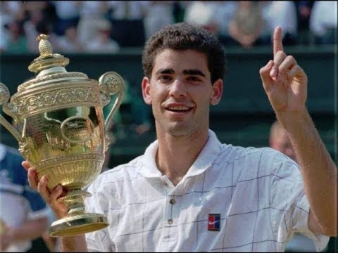 Pete Sampras&#39; 14 Grand Slam Championship Points - YouTube