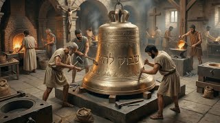How Bells Were Made in the Time of Jesus ⛪😱  Inside the Holy Sepulchre Bell Foundry Full Process