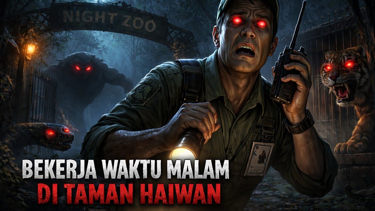 Misteri Jam 12 | Syif Terakhir Di Taman Haiwan: Jeritan Selepas Tengah Malam 