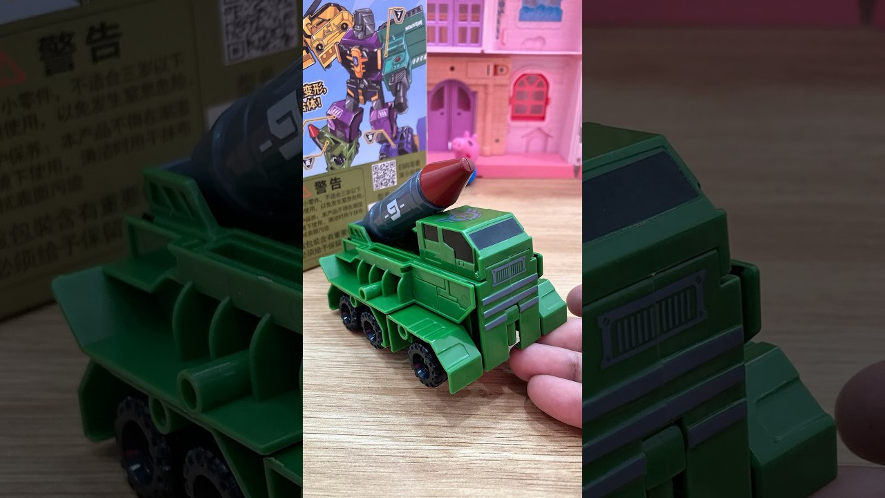 [ASMR] Unboxing & Review Satisfying Video: Number SIX Transformers Rocket Car 