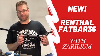 NEW Handlebars! Renthal Fatbar36 Zarilium = Lightest Dirt Bike Bar Ever Made