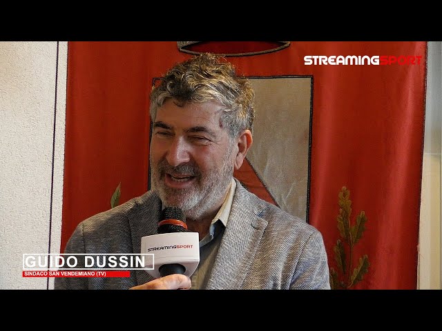 Guido Dussin, Sindaco di San Vendemiano ai microfoni di streamingsport.it