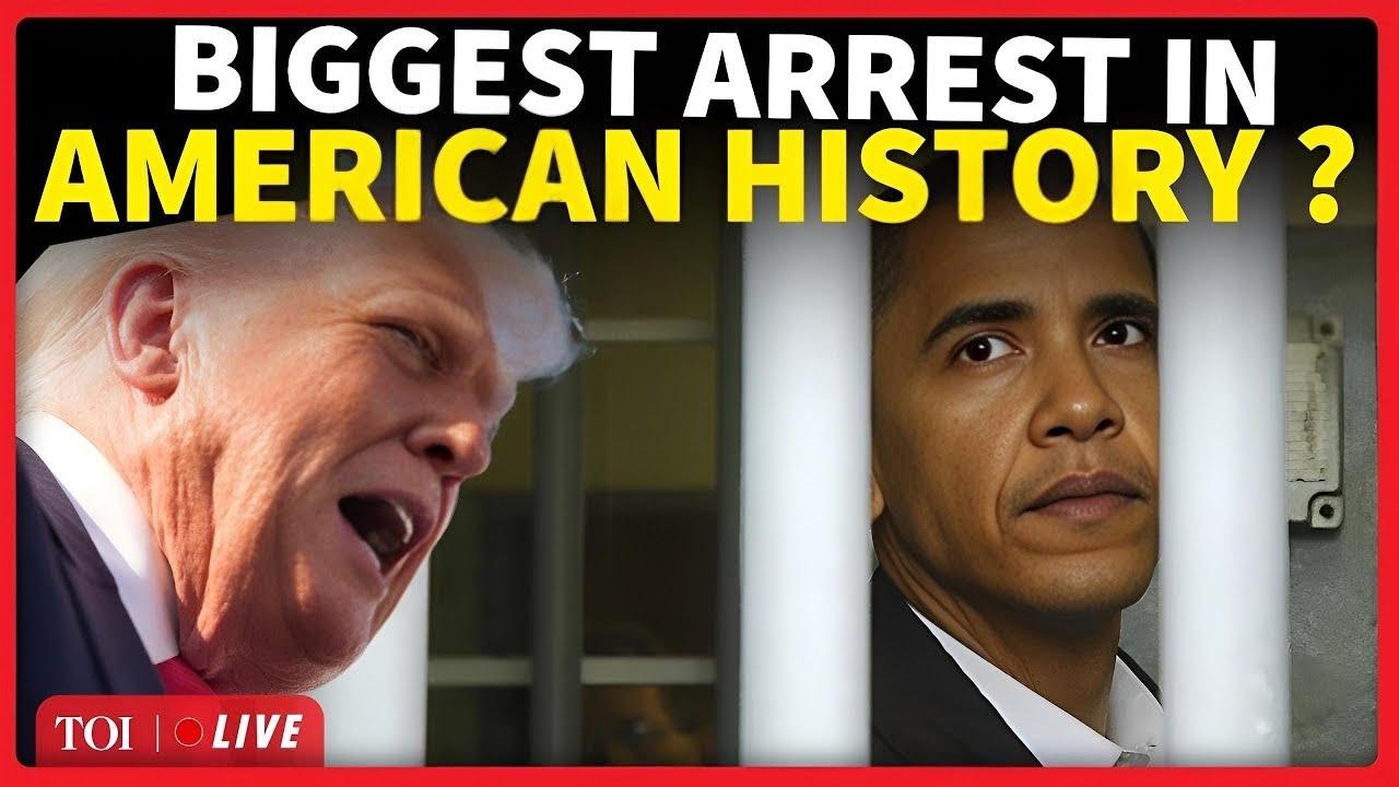 LIVE | Obama In Jail? Shocking Arrest In America On Trump Orders, Tulsi Unveils Charges? US News