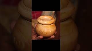 Handmade wooden pot | Amazing wood work #shorts by SemiHigh Production 392 views 7 months ago 1 minute, 19 seconds