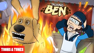 Talking Ben Ruined My House (FGTeeV Funny Moments Animation)