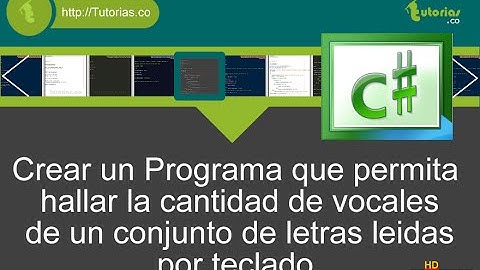 arrays – visualStudio c# (hallar la cantidad de vocales)