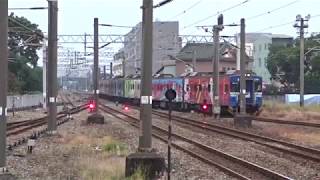 2019-10-06 岡山車站優化EMU500(563+561)1A進出站