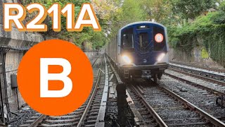 R211A B Train In Action! | Newkirk Plaza to Atlantic Barclays Center Station 