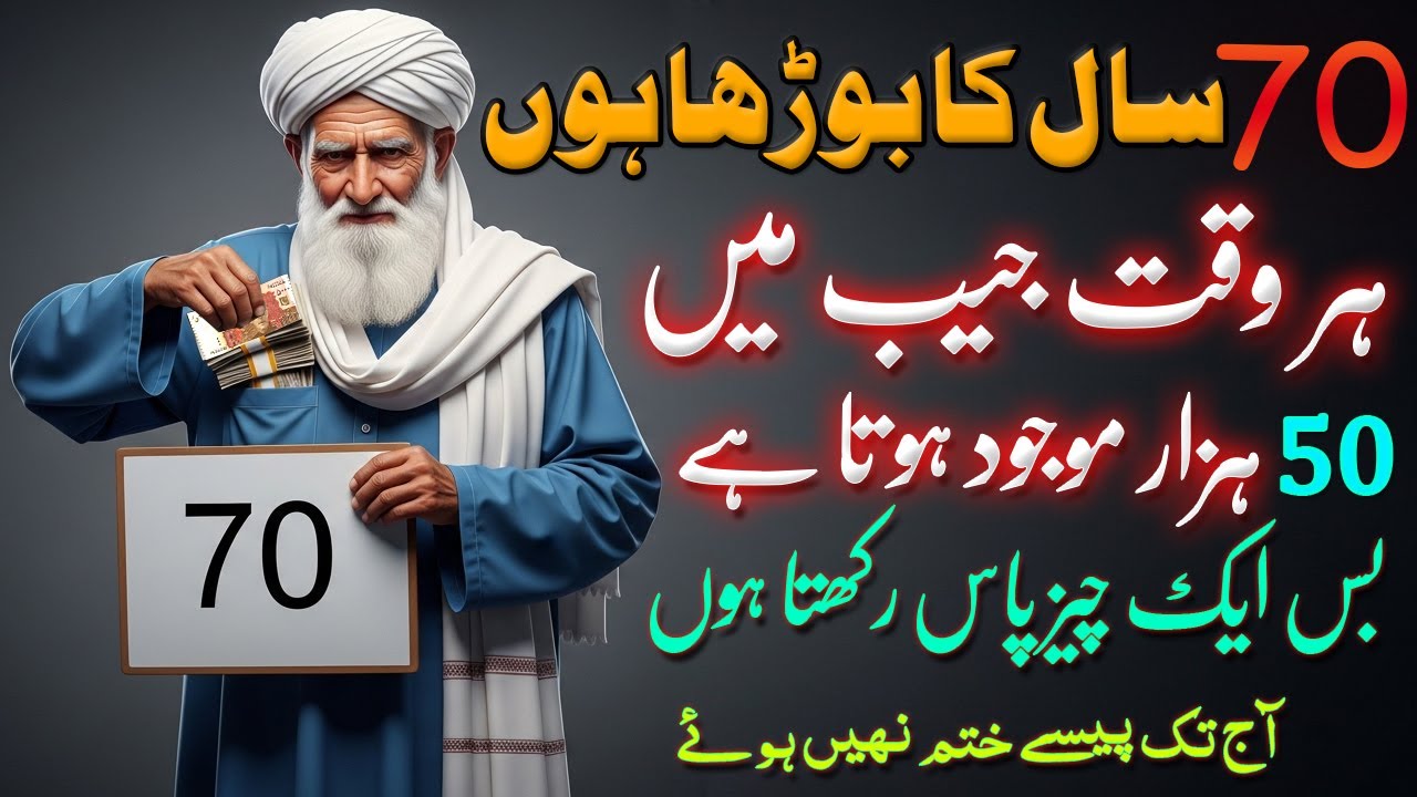 70 Saal Ka Burha Hun | Kabhi Dolat Ki Pareshani Nahi Hui | Ap Log Bhi Ye Aik Cheez Apne Pas Rakh Lo!