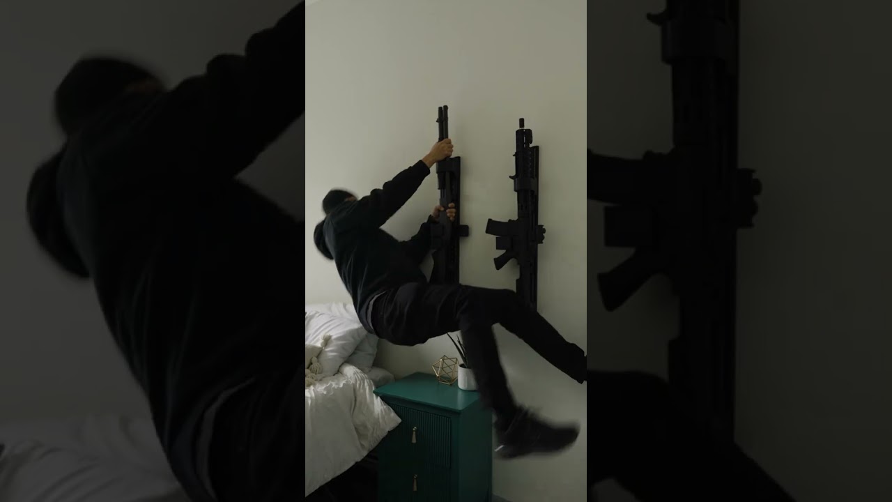 wall mounted gun safe