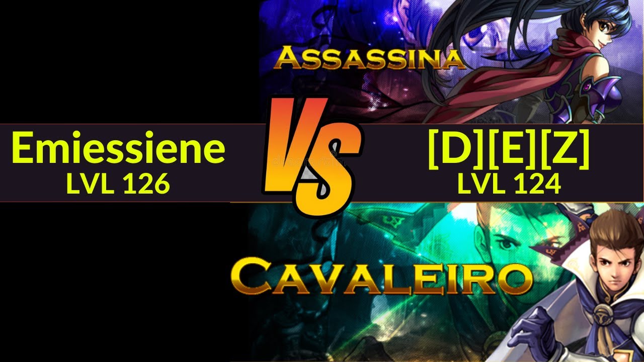 Assassina vs Cavaleiro PVP (Cronus)