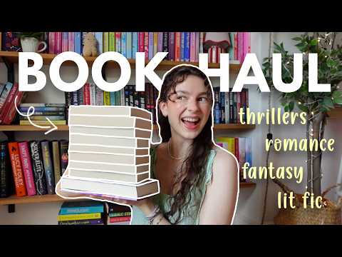 BOOK HAUL | thrillers, romance, fantasy ✨
