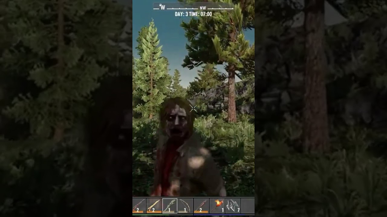 One hit one kill, 7Days To Die