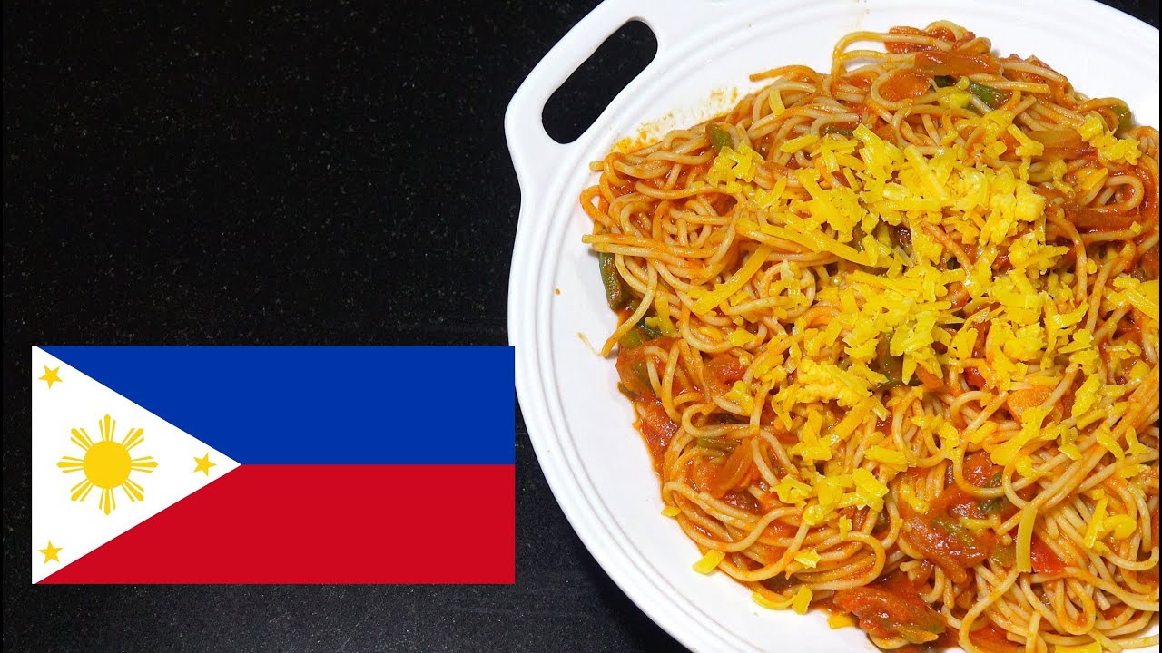 Spaghetti Tomato Sauce Pinoy Style Spaghetti Tagalog Youtube