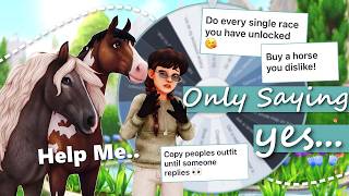 Saying YES to My Subscribers Was a HUGE Mistake… 😭 - Star Stable