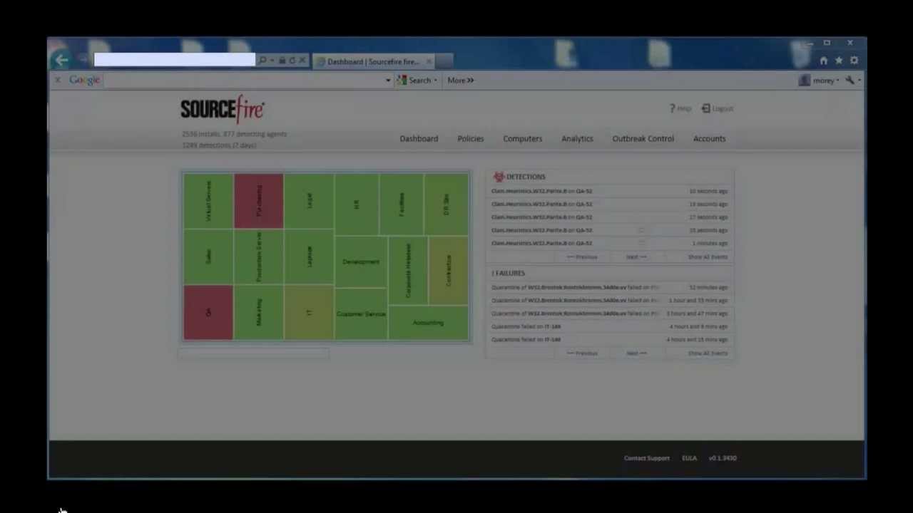 SourceFire FireAMP Malware protection (DEMO) from WeSecure