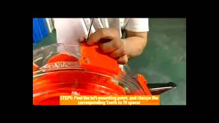 Hand-push type corn planter. How to change the planting distance