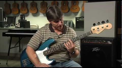 Bass for Jazz: Lesson 16, Major Scale with Dominant 7th (Mixolydian Mode)