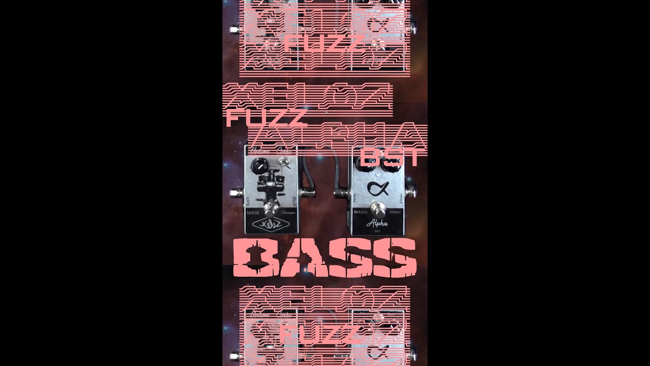 Xeloz, french 60's style fuzz box (with MANA Alpha booster) with bass  5