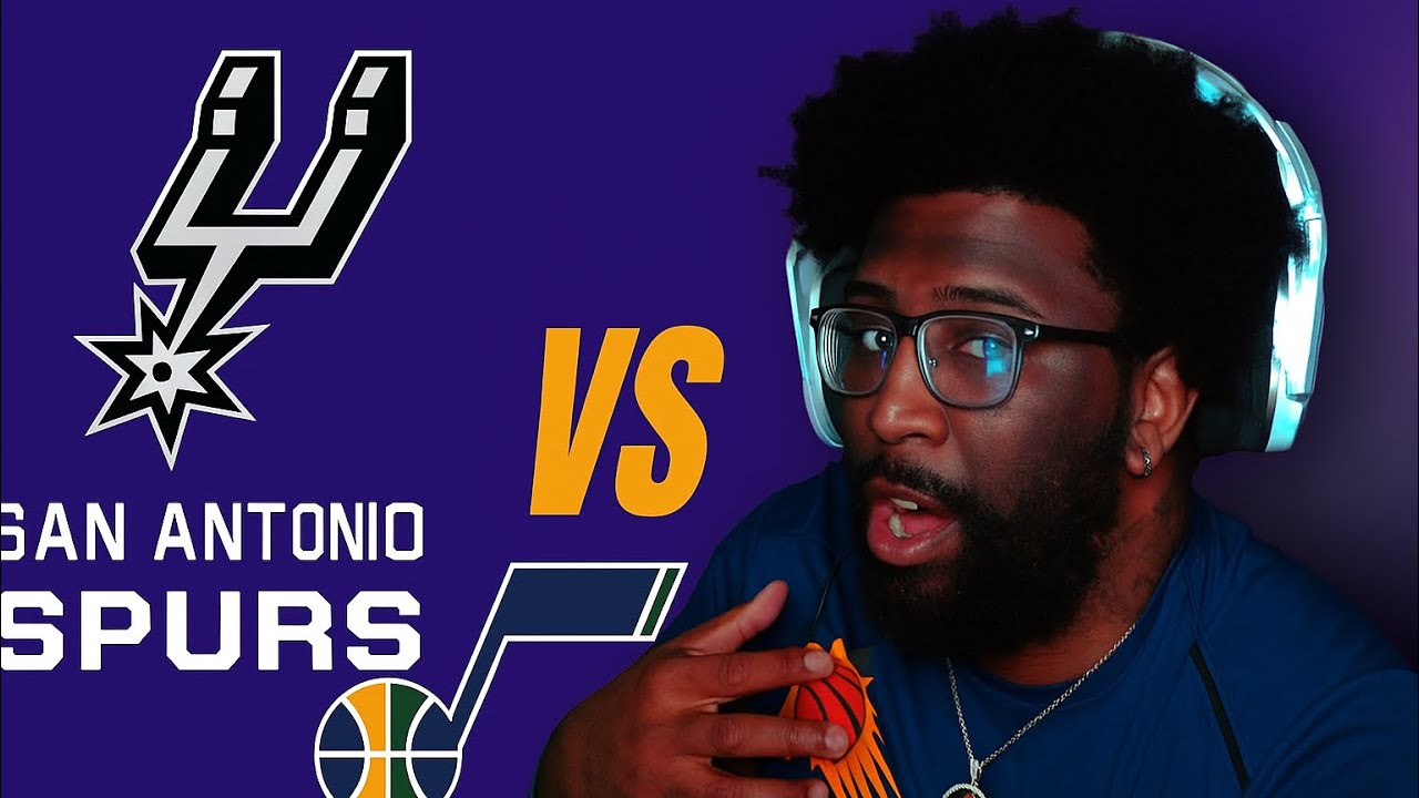 Spurs vs Jazz reaction…. Ace Bailey is HIM