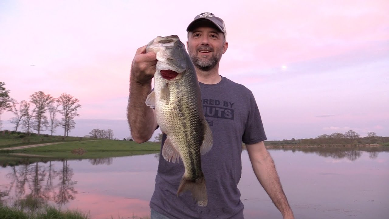 Catching Huge Bass On TopWater In April YouTube