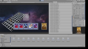 Unity card/board game WIP - Shuffling cards button