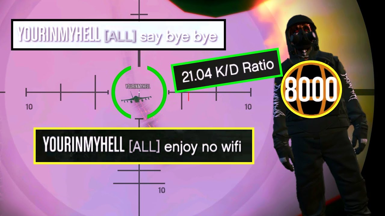 This Level 8000 TRYHARD-CHEATER Showed Me How Low His IQ Is