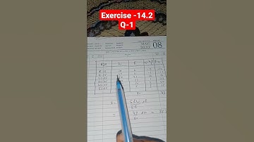 Exercise -14.2 Question -1 Part -1 Class -10th #easymath #shorts #mathtricks #mathtips #math