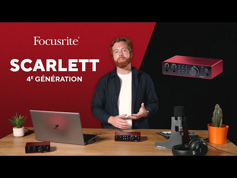 FOCUSRITE Scarlett 4th Gen - Présentation de la nouvelle gamme d'interfaces audio (La Boite Noire)
