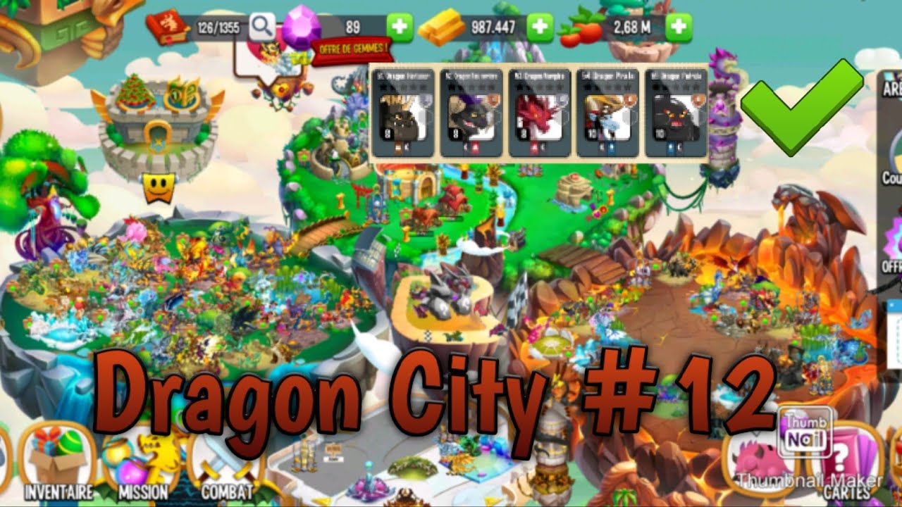 Dragon City #12 Comment avoir le dragon Hérisson,Feu-Sombre,Vampire