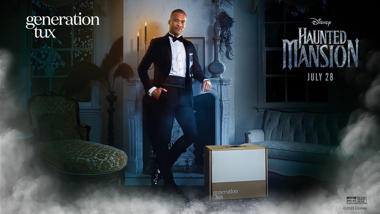 Get Looks To Die For With Generation Tux, In Celebration Of Disney's Haunted Mansion.
