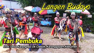 Tari Pembuka Langen Budoyo Dk Perkutukan Live Ds Karangrejo Dk Clebok