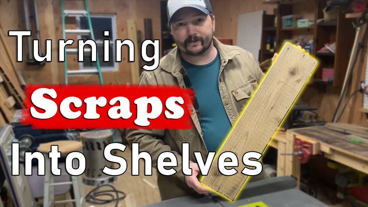 Building a Rustic Bracket Shelf Is Really EASY