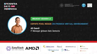BR4.2 - CephFS Pool Resize on Proxmox Virtual Environment - Ali Gandi | #OID25