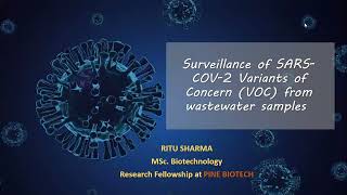 Surveillance of SARS-CoV2 Variants of Concern from Wastewater Samples News