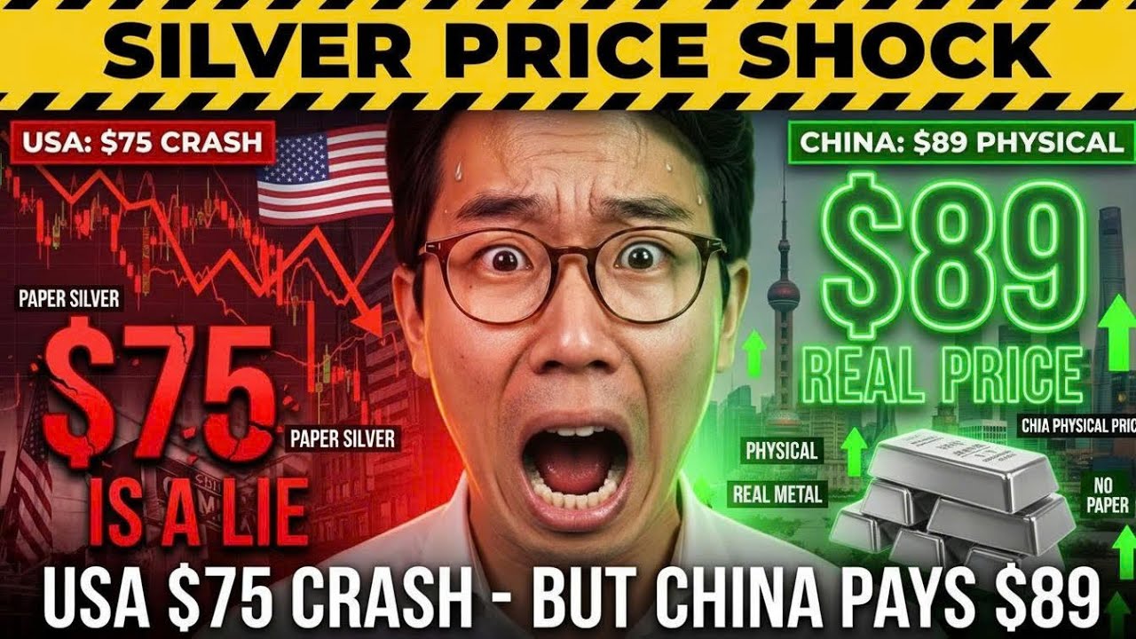 Silver Price Crash Explained: Why $75 Is Fake and $89 Is Real