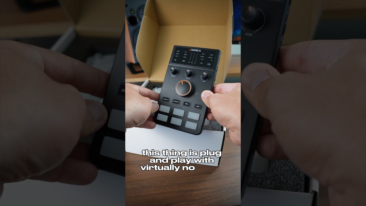 A Budget Friendly All In One Streaming/Content Creation Audio Setup! [NEW Comica AdCaster C1-K1]