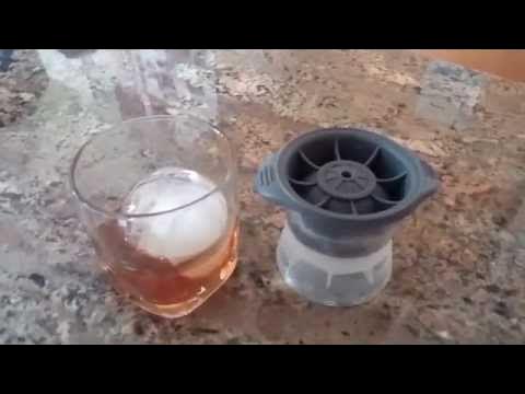 Spherical Ice Tray (makes three 1.5 spheres)