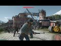 اكبر حشد زومبي لعبه ايام مضت شلالات زومبي ورشه النجاره القديمه DAYS GONE THE BIGGEST HORDE BATTLE 