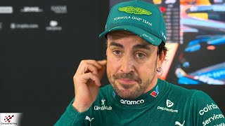 Fernando Alonso: Damaged the base | Post Qualifying Interview Australian GP 2025